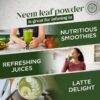 Polvo natural de Neem 100% vegano sin gluten