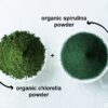 Polvo orgánico de algas con alto contenido en proteína vegetal