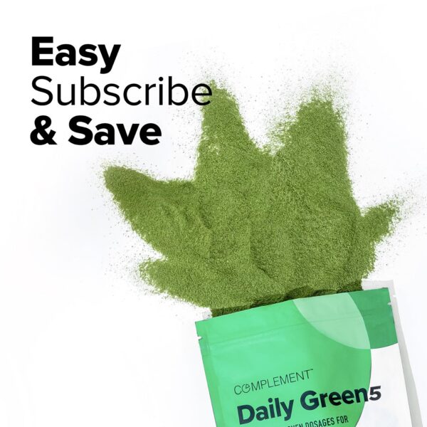 Polvo orgánico Daily Greens Complement para sistema inmune