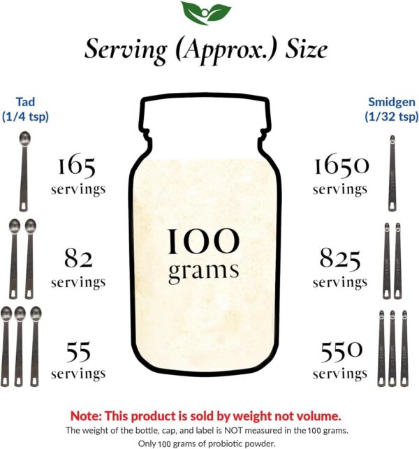 Polvo probiótico Foods For Gut en envase cerrado