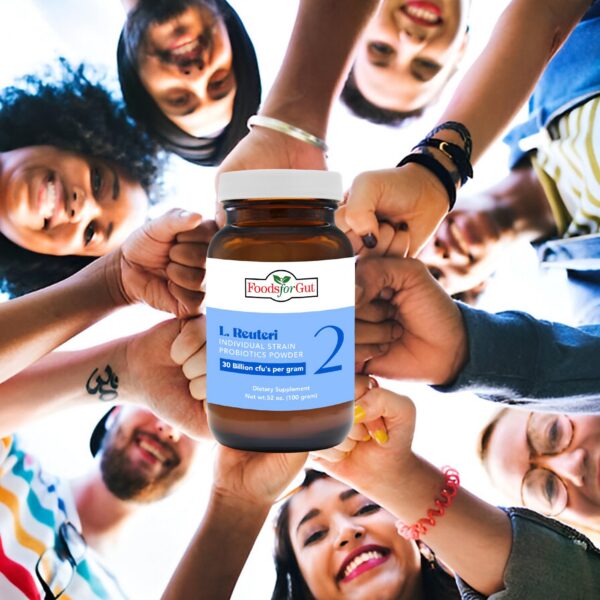 Polvo probiótico Foods For Gut L. Reuteri alta calidad