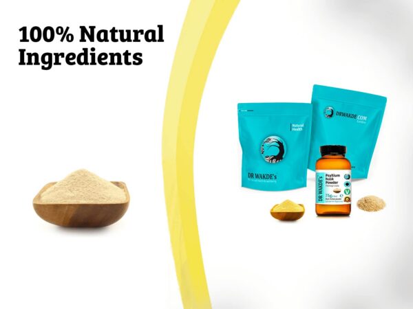 Polvo psyllium herbal DR WAKDE'S presentación nutricional