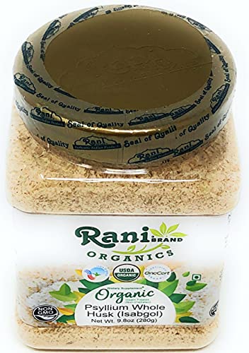 Polvo psyllium natural Rani suplementos dieta salud digestiva