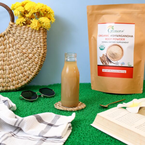 Polvo de raíz de ashwagandha 2.2 lbs Grenera