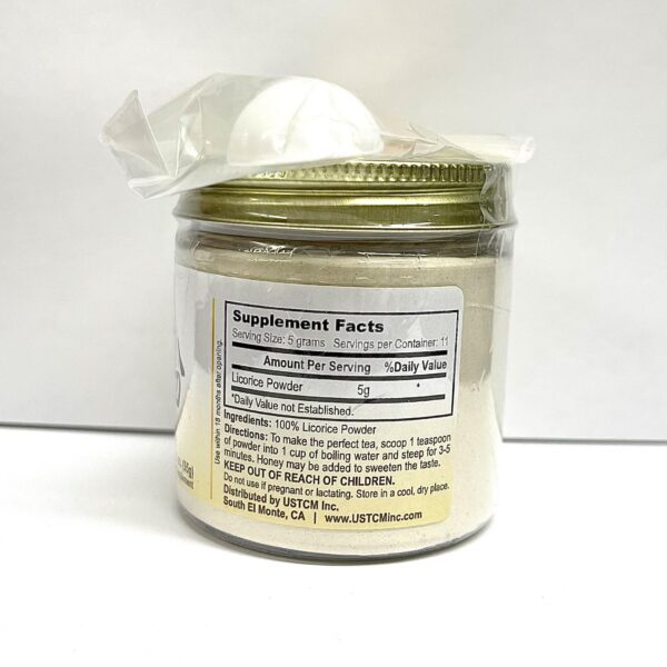 Polvo de regaliz USTCM para infusiones y bebidas