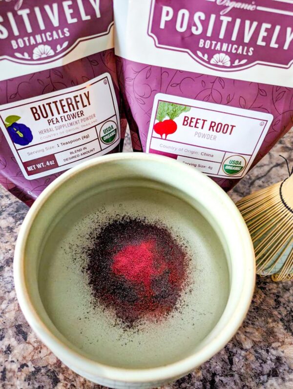 Polvo de remolacha orgánico para batidos y recetas tradicionales