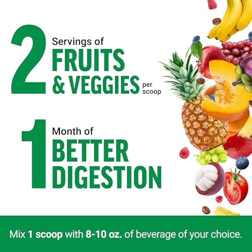 Polvo Smarter Greens sin sabores artificiales