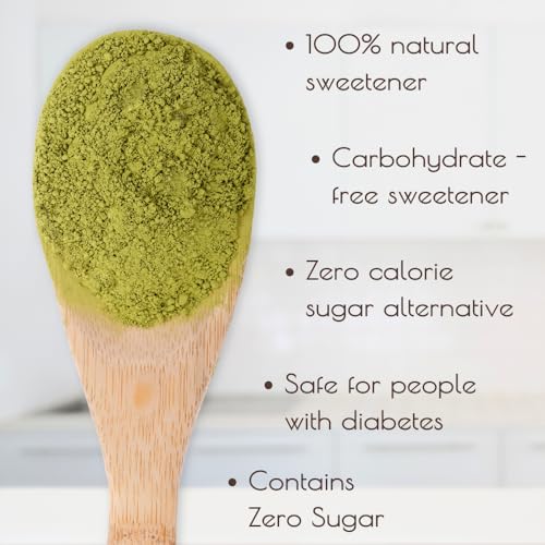 Polvo de stevia en presentación grande para cocina y bebidas