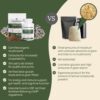 Polvo para tomar con té o licuados para apoyo intestinal y energía