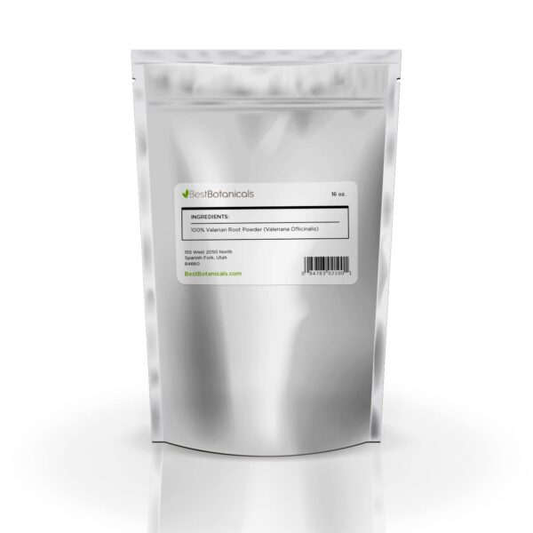 Polvo valeriana natural para té o cápsulas