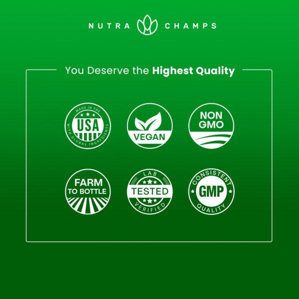 Polvo verde NutraChamps Super Greens con superalimentos