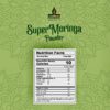 Version 1.0.0 Polvo verde puro de moringa para smoothies y bebidas saludables