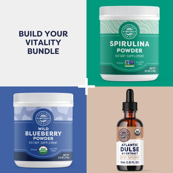 Polvo Vimergy superalimento vegano sin gluten para salud