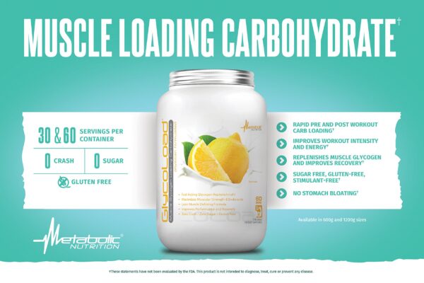 Version 1.0.0 Envase de Glycoload 600 g