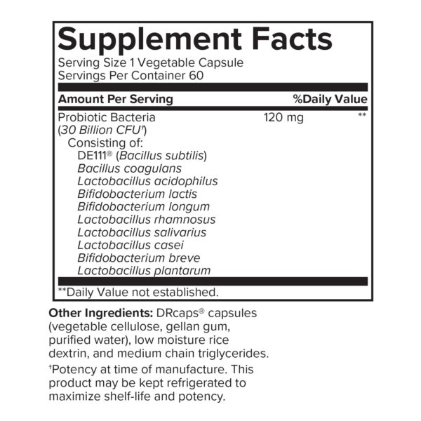 Portions Master Probiótico Plus para bienestar general