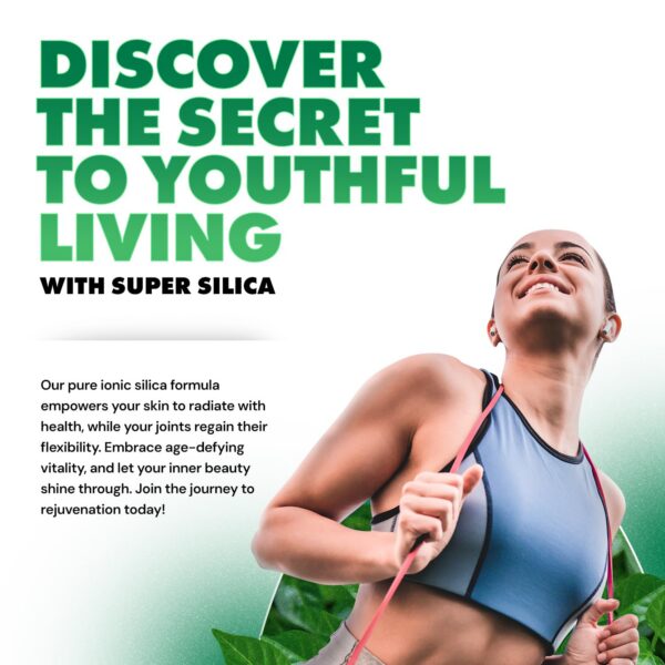 Vista lateral del frasco de sílice