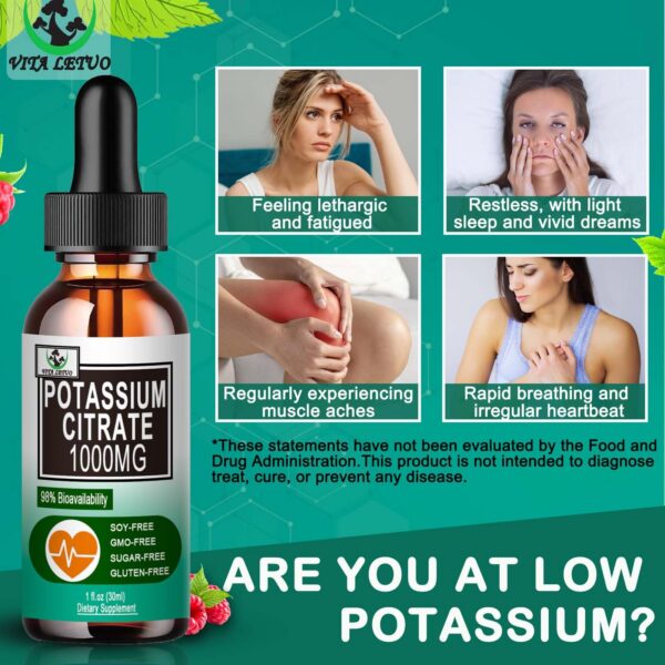 Conjunto de envases Potassium Citrate Líquido