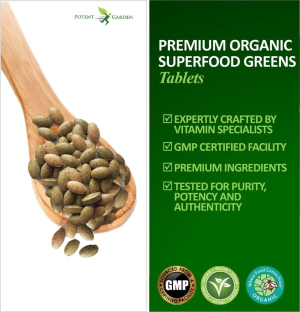 Potent Garden Superalimento en tableta