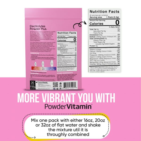 Version 1.0.0 Sobres de hidratación PowderVitamin