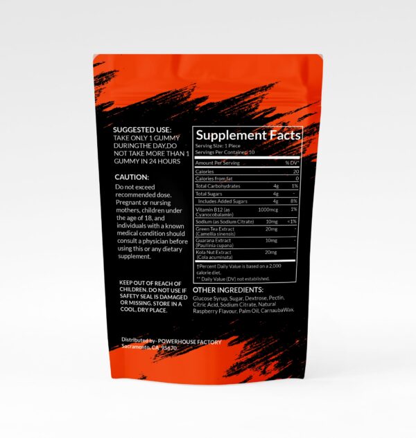 Conjunto de empaques de gomitas