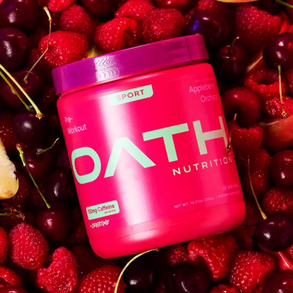 Pre workout Oath Nutrition 6g citrulina malato para rendimiento