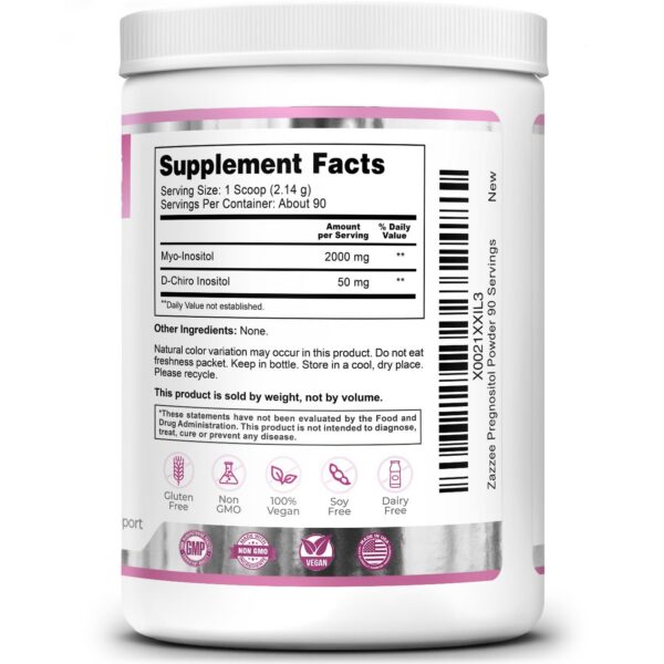 Version 1.0.0 Vista lateral del frasco