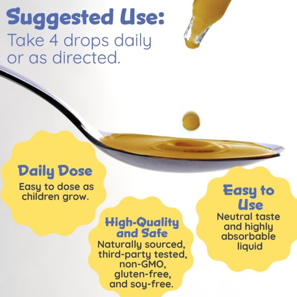 Premier Research Labs suplemento vitamina D3 para bebés y niños