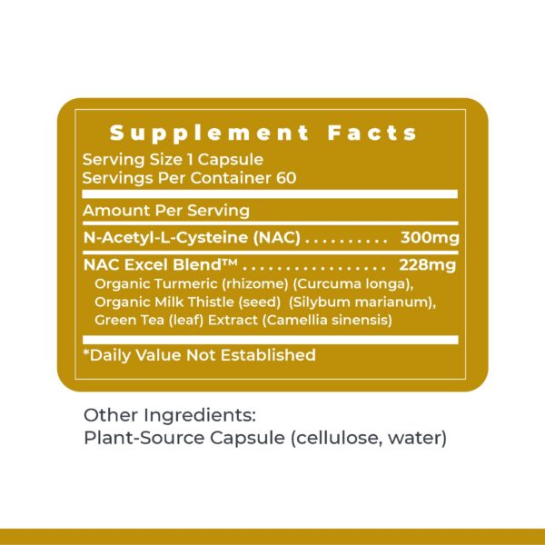 Capsulas Premier NAC 300 mg