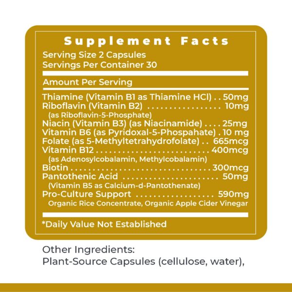 Premier Research Labs cápsulas complejo B apoyo hígado, cerebro y energía