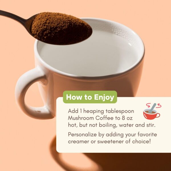 Preparación fácil café instantáneo 360 Nutrition