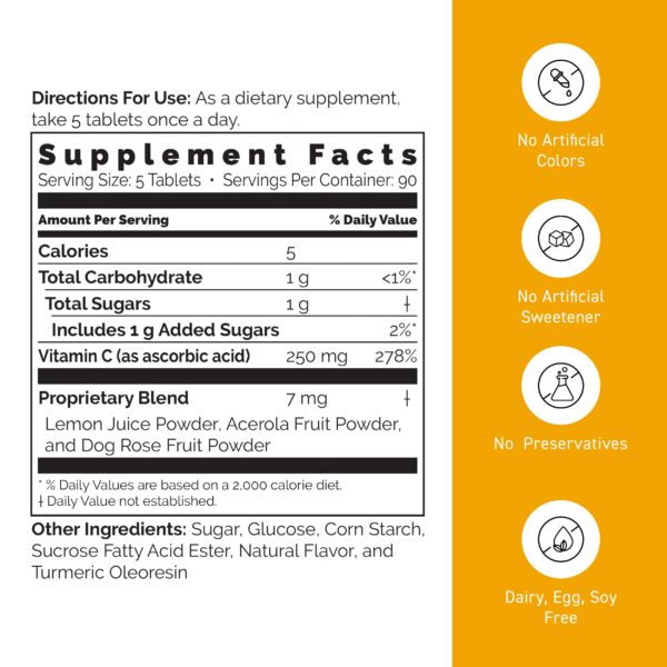 Presentación de 136 g de gomitas