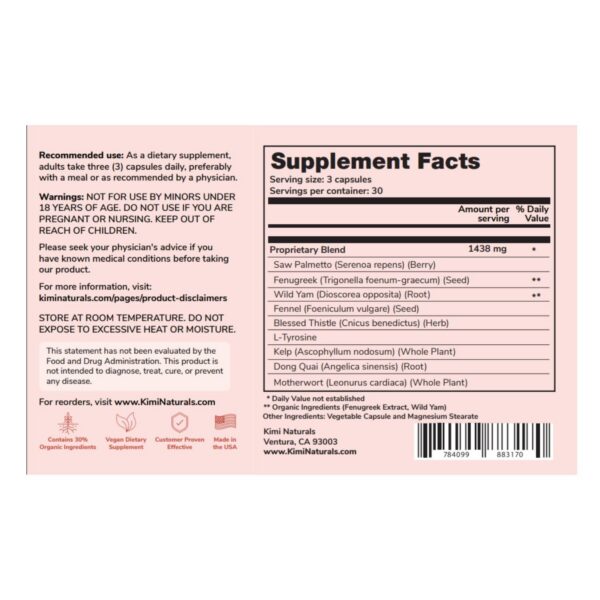 Presentación del producto en caja o empaque