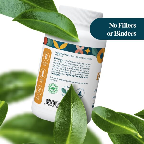 Presentación de cápsulas para apoyo metabólico y antioxidante