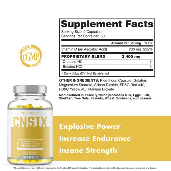 Presentación de cápsulas CNSix