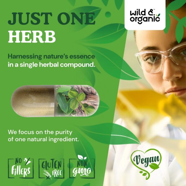 Ingredientes naturales en cápsulas de arjuna para bienestar