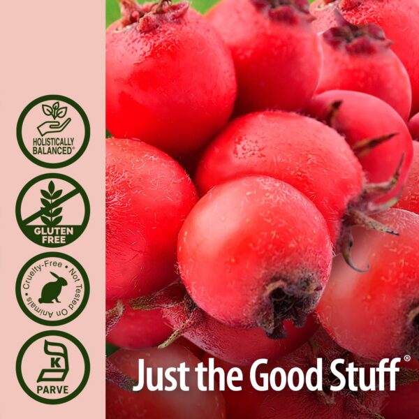 Presentación del extracto de espino Nature's Answer con sello orgánico