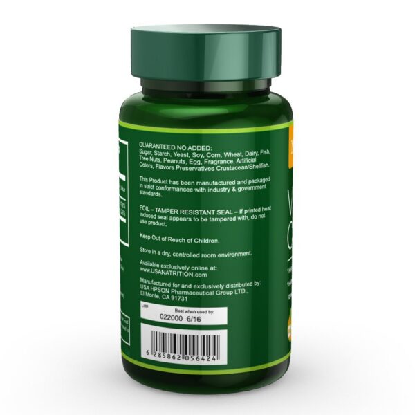 Presentación Na'trition vitaminas c+e soporte antioxidante completo