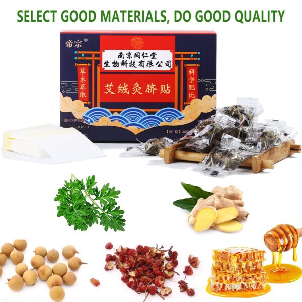 Presentación de parche herbal Juztec