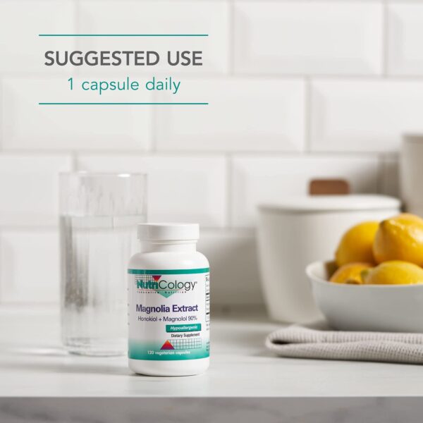 Presentación suplemento extracto magnolia Nutricology