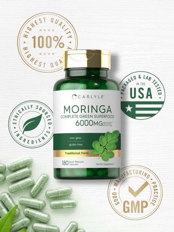Presentación suplementaria de moringa oleifera Carlyle