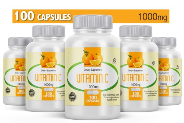 Presentación de Vitamina C 1000 mg