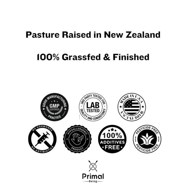 Logotipo y garantía de calidad Primal Being