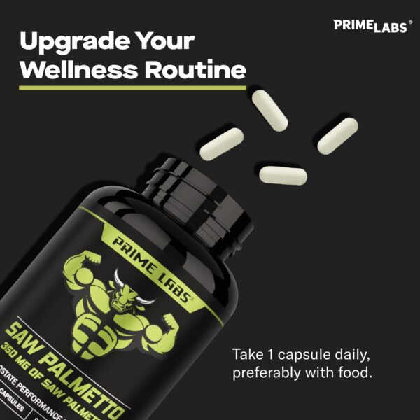 Prime Labs Saw Palmetto paquete 90 días suplemento próstata