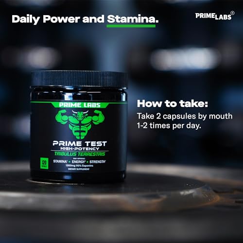 Prime Labs suplemento Tribulus Terrestris 95% saponinas
