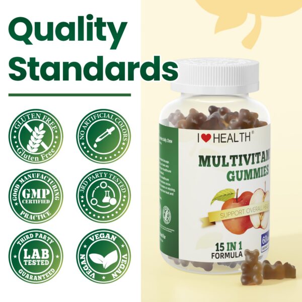 Primer plano de gomitas manzana