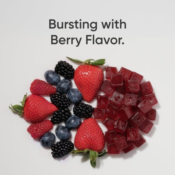 Primer plano gomitas veganas sin azúcar para salud ósea