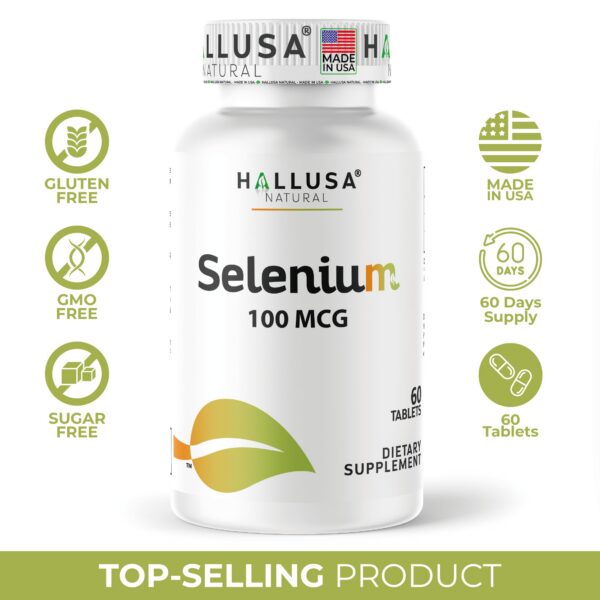 Version 1.0.0 Primer plano de tableta Hallusa Selenium