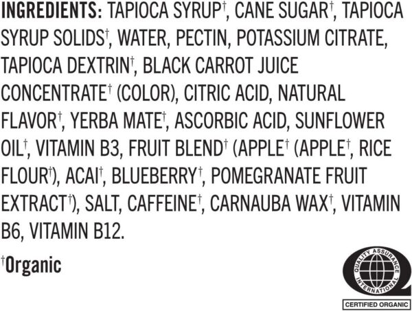 Version 1.0.0 Etiqueta de ingredientes y valor nutricional