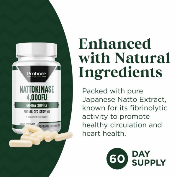 Version 1.0.0 Cápsulas nattokinase en estuche