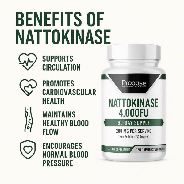 Version 1.0.0 Detalle de etiqueta nattokinase Probase